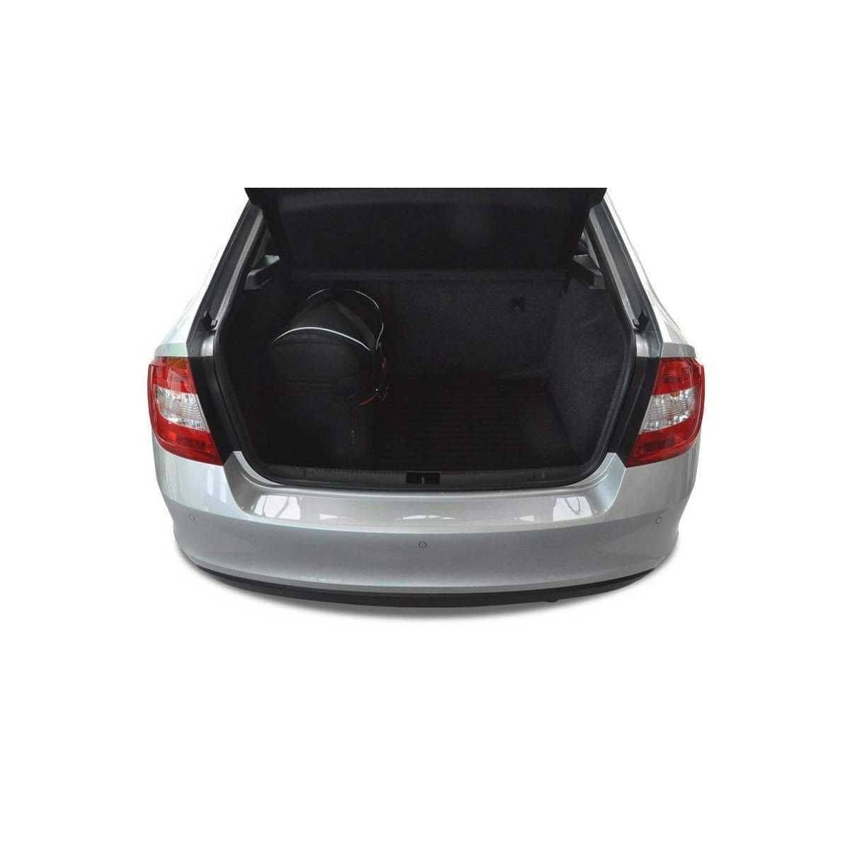 KJUST Kofferraum Taschen Set fuer SKODA RAPID LIFTBACK Bj. 2012-2019 5er-Set - 7037005