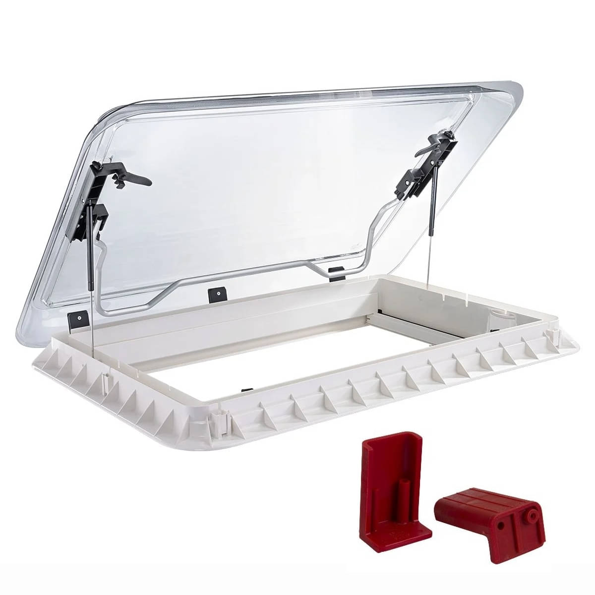 DOMETIC HEKI 2 de Luxe Dachfenster Dachhaube 960 x 655 mm Dachstaerke 53 - 60 mm - 9104100240 9104100248