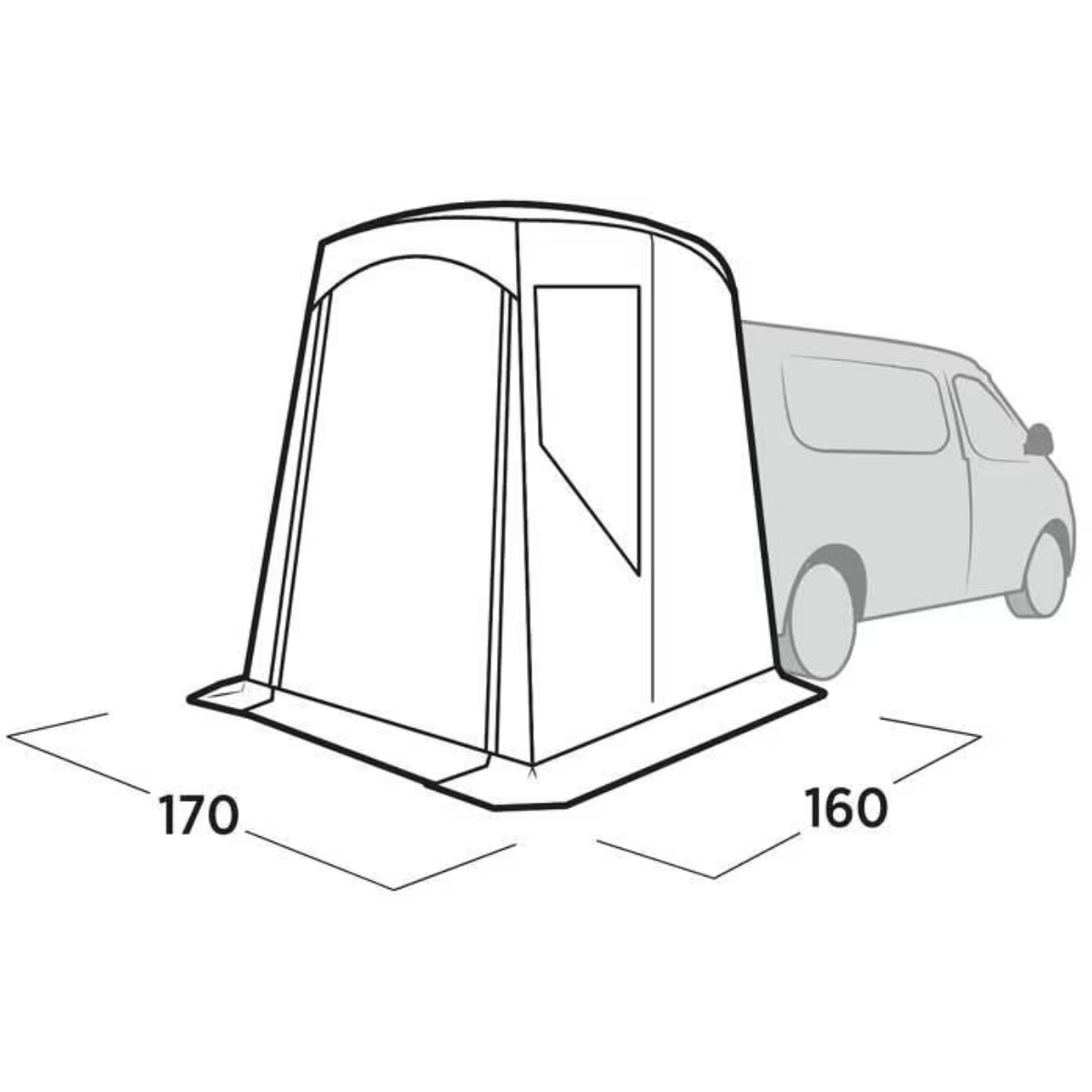 Easy Camp Busvorzelt Krossbu Mini - 120502