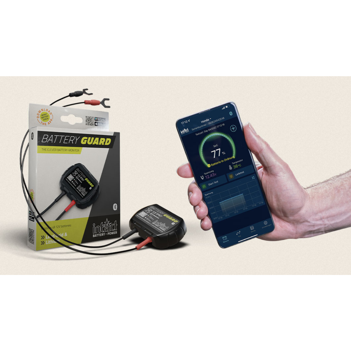 BATTERY-GUARD Batteriewaechter Bluetooth