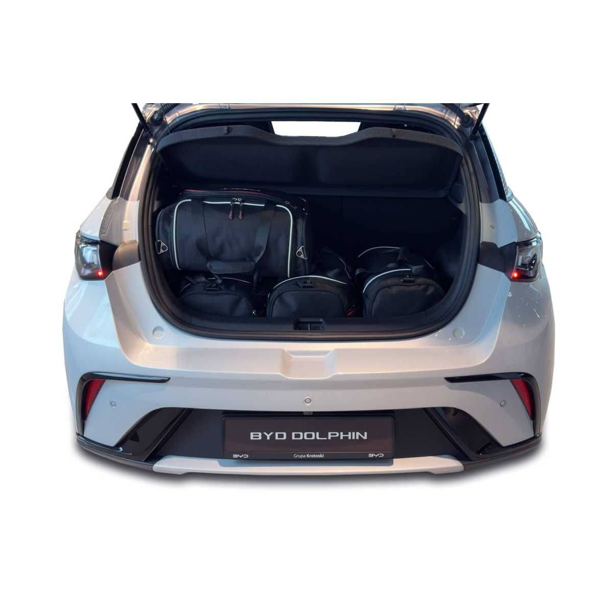 KJUST Kofferraum Taschen Set fuer BYD DOLPHIN EV ab Bj. 2021 5er-Set - 7012001