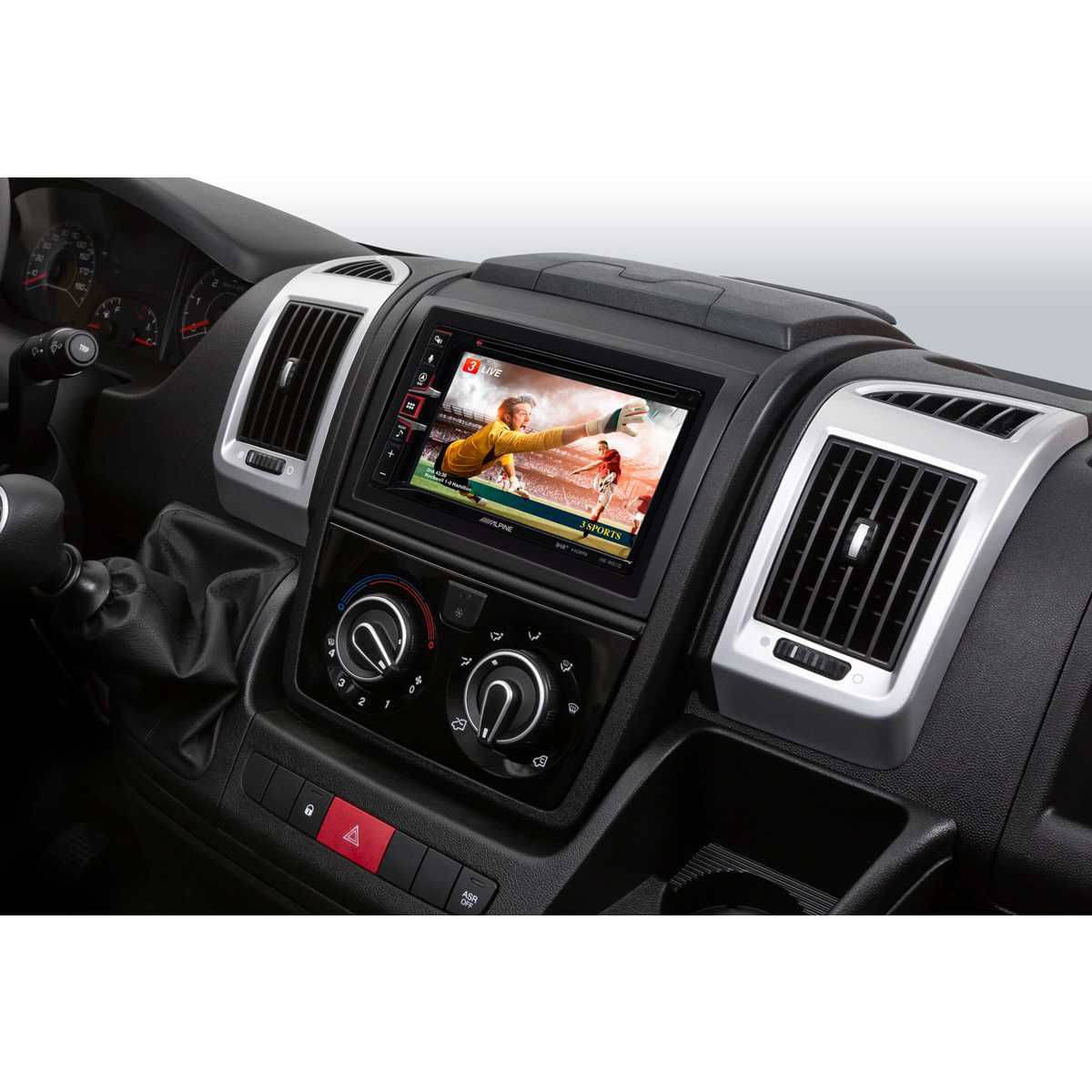 ALPINE 2-DIN-Navigationssystem INE-W611D