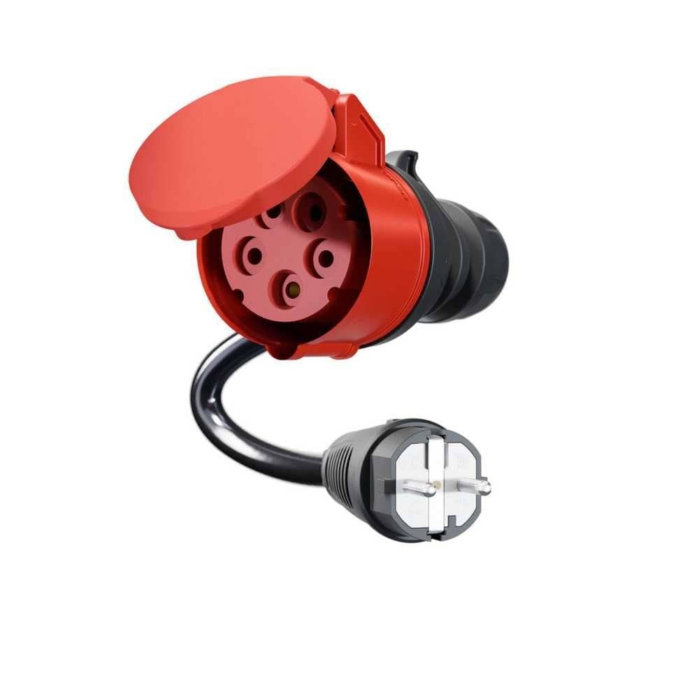 go-e Adaperkabel Gemini flex 11 kW auf Haushalts-Stecker - Schuko-Stecker - CH-04-31