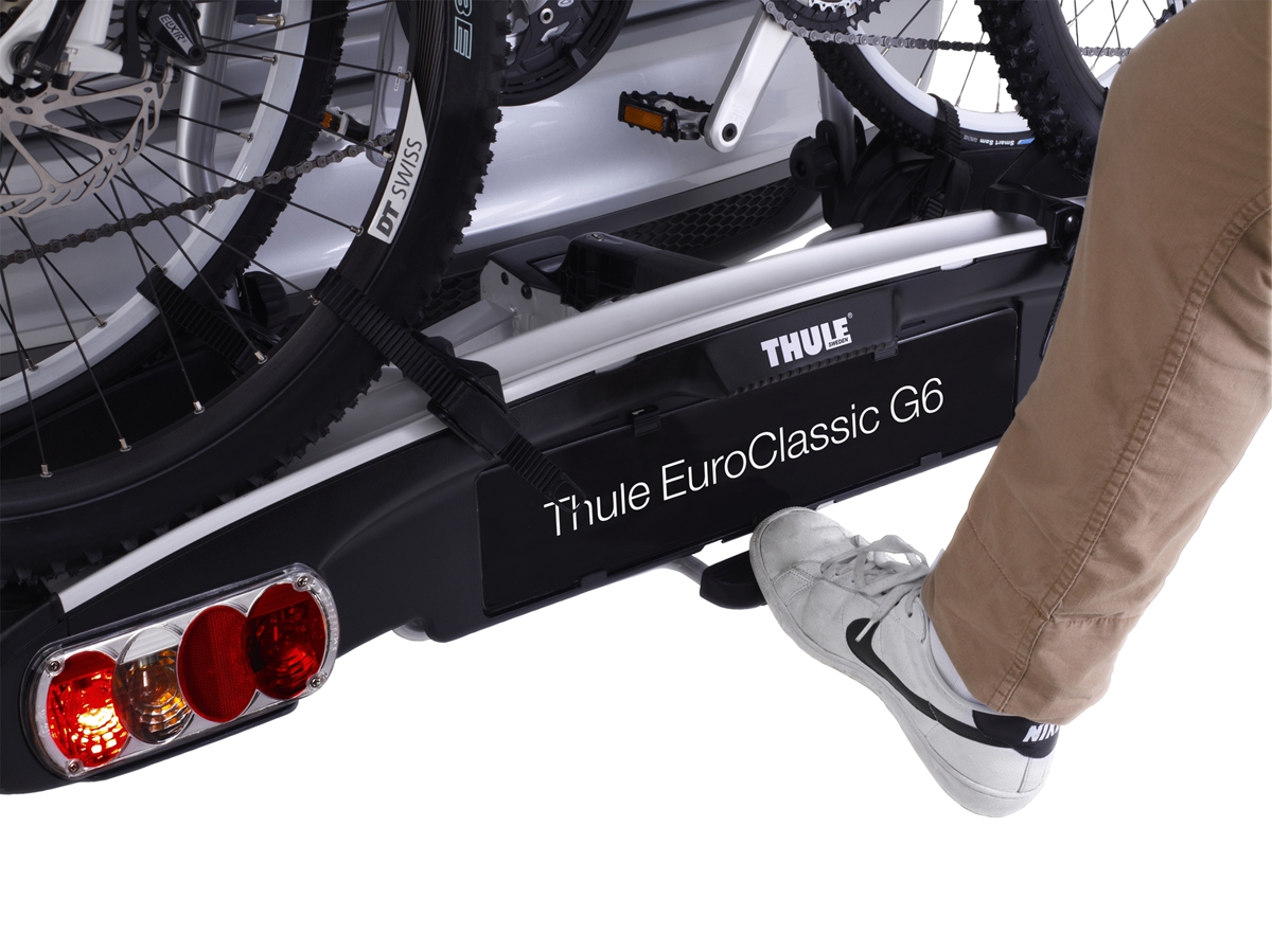 THULE 929 EuroClassic G6 Fahrradtraeger fuer 4 Raeder 3-1 inkl- Erweiterung 9281