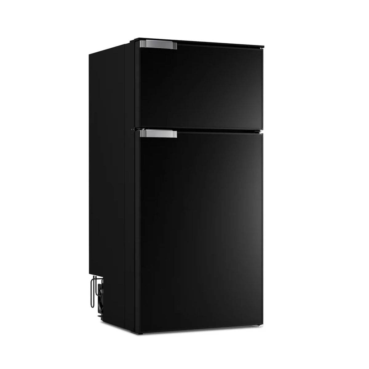 VITRIFRIGO Kompressor-Kuehl-Gefrier-Kombination DP150i CHR 12-24 V 150 L mit Gefrierfach Schwarz