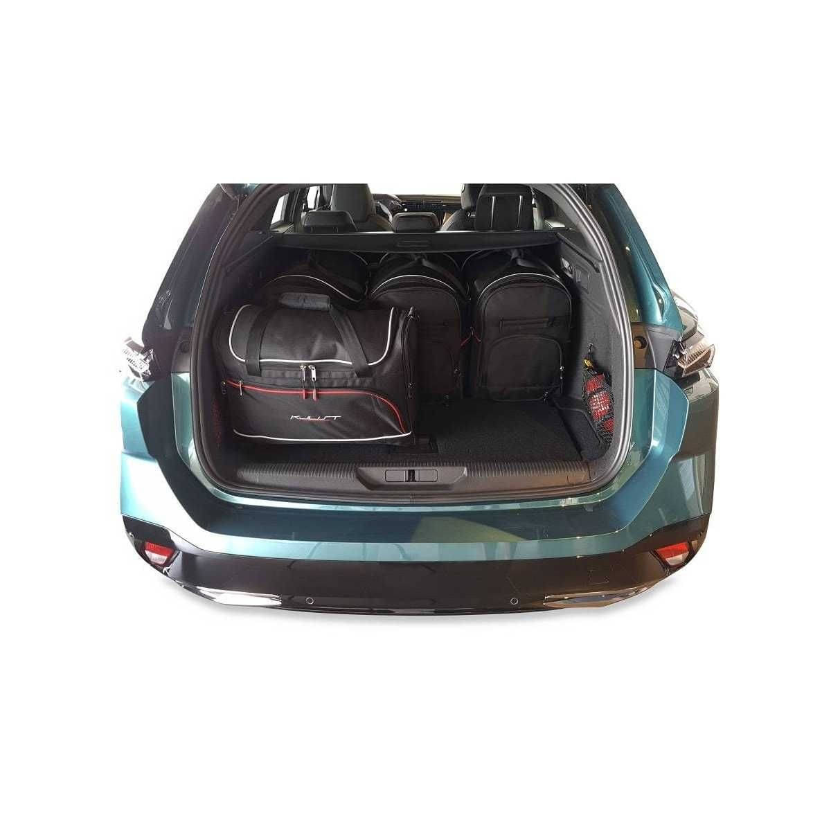 KJUST Kofferraum Taschen Set fuer PEUGEOT 308 SW ab Bj. 2021 5er-Set - 7032038