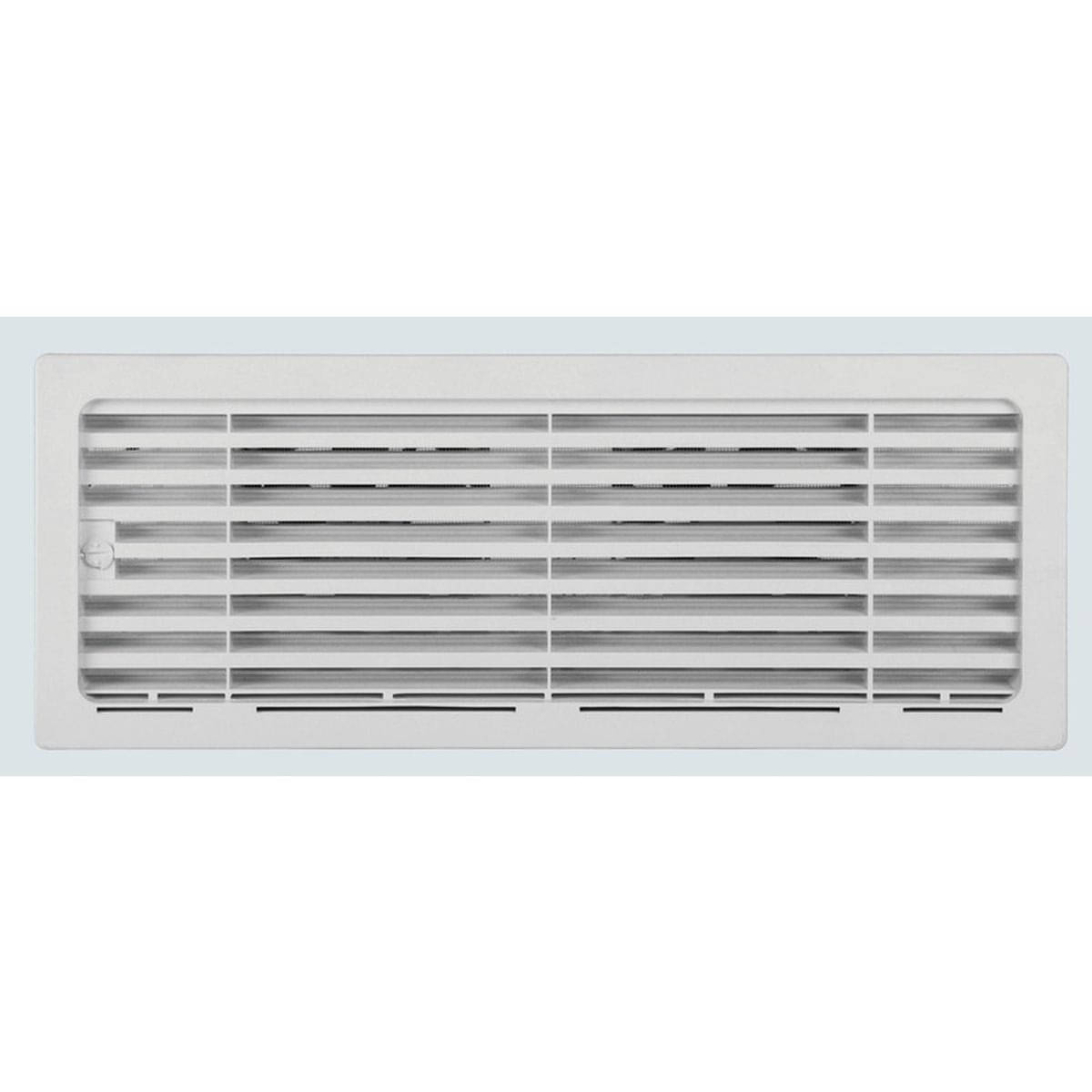 VITRIFRIGO Lueftungsgitter-Set mit integriertem 12 V Doppelluefter Weiss