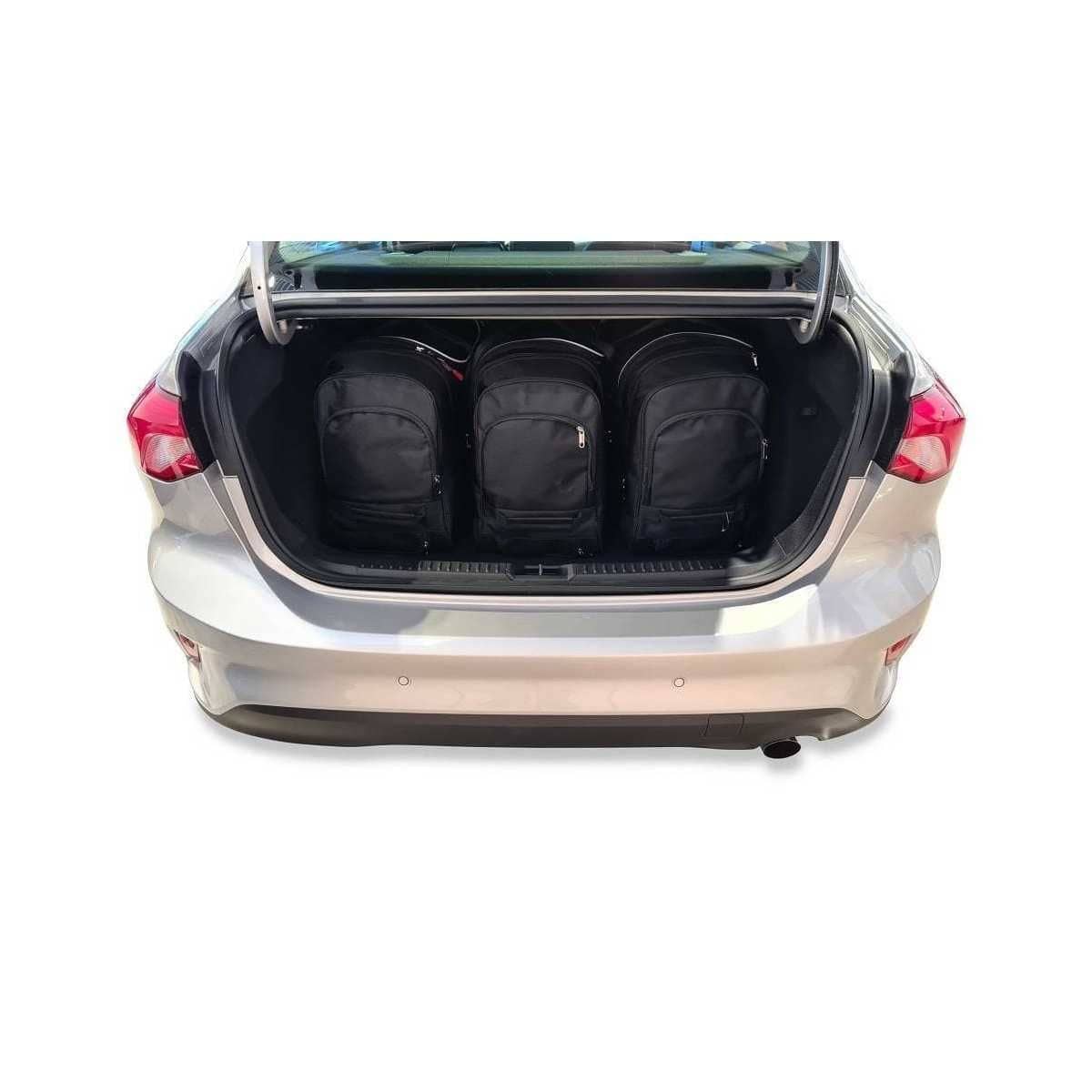 KJUST Kofferraum Taschen Set fuer FORD FOCUS Limousine Bj. 2020-2021 5er-Set - 7015050