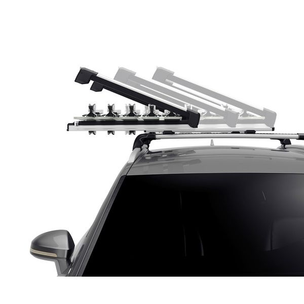 Thule SnowPack Extender - 732500 - THULE Skitraeger SnowPack Extender 7325 fuer 5 Ski ausziehbar