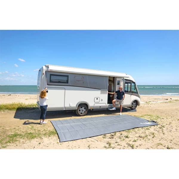 Markise FIAMMA F80 L 500 Royal grey Gehaeuse weiss 07840H03R