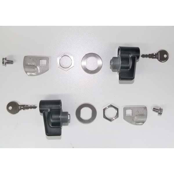FB Automotive Schloesser 2 Stueck mit Schluessel fuer Staubox - 52172