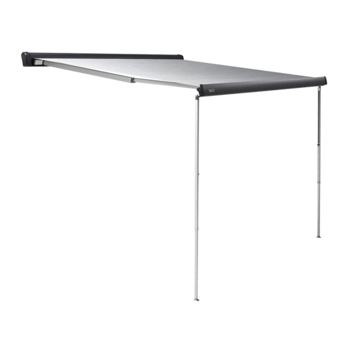 THULE Omnistor Markise 4200 Gehaeuse anthrazit Tuch Mystic grau 260 cm - 302820