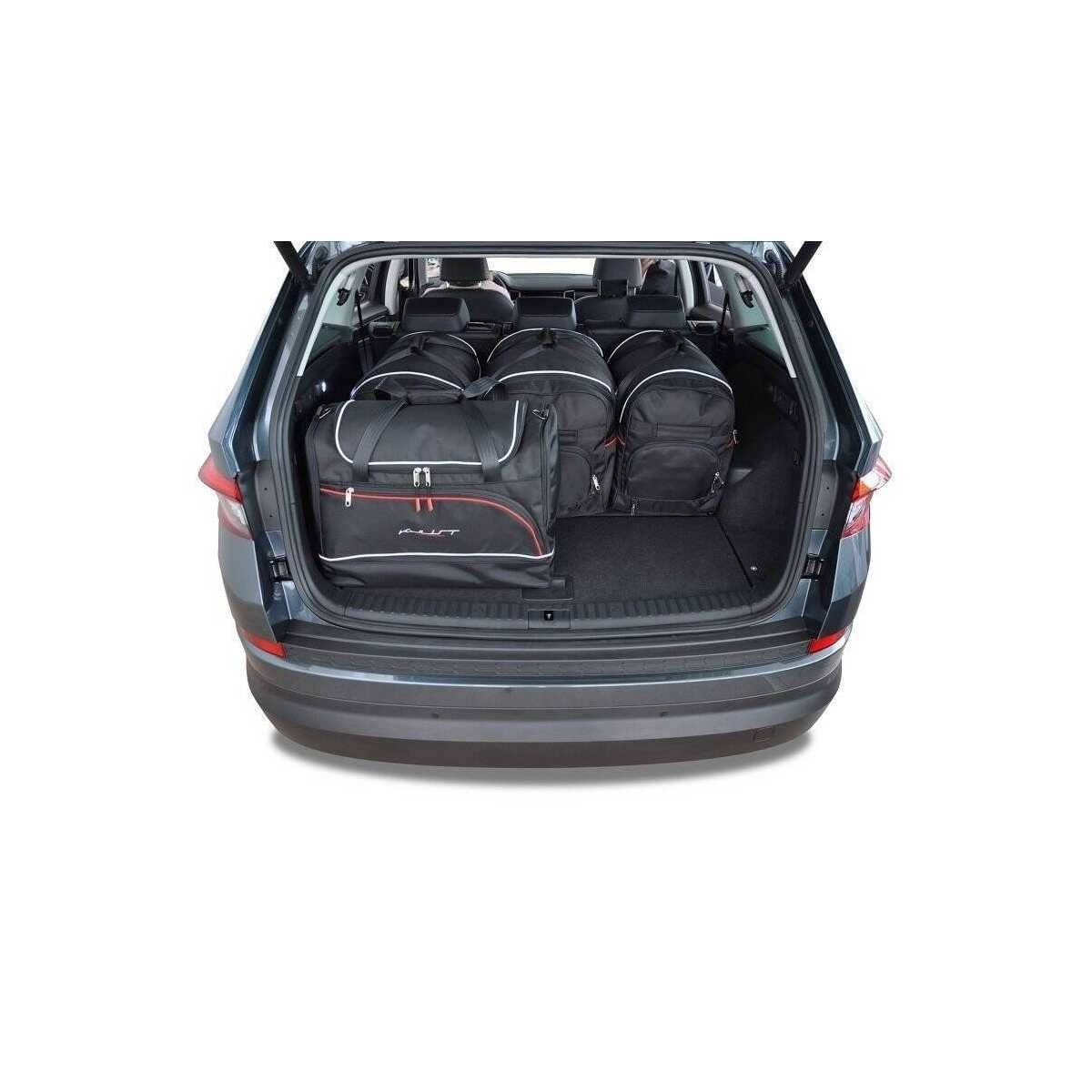 KJUST Kofferraum Taschen Set fuer SKODA KODIAQ Bj. 2016-2023 5er-Set - 7037023