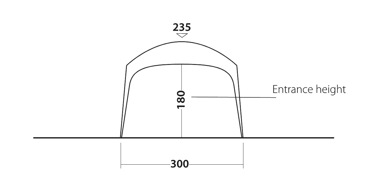 Outwell Pavillon Event Lounge M 300 x 300 cm - 111362