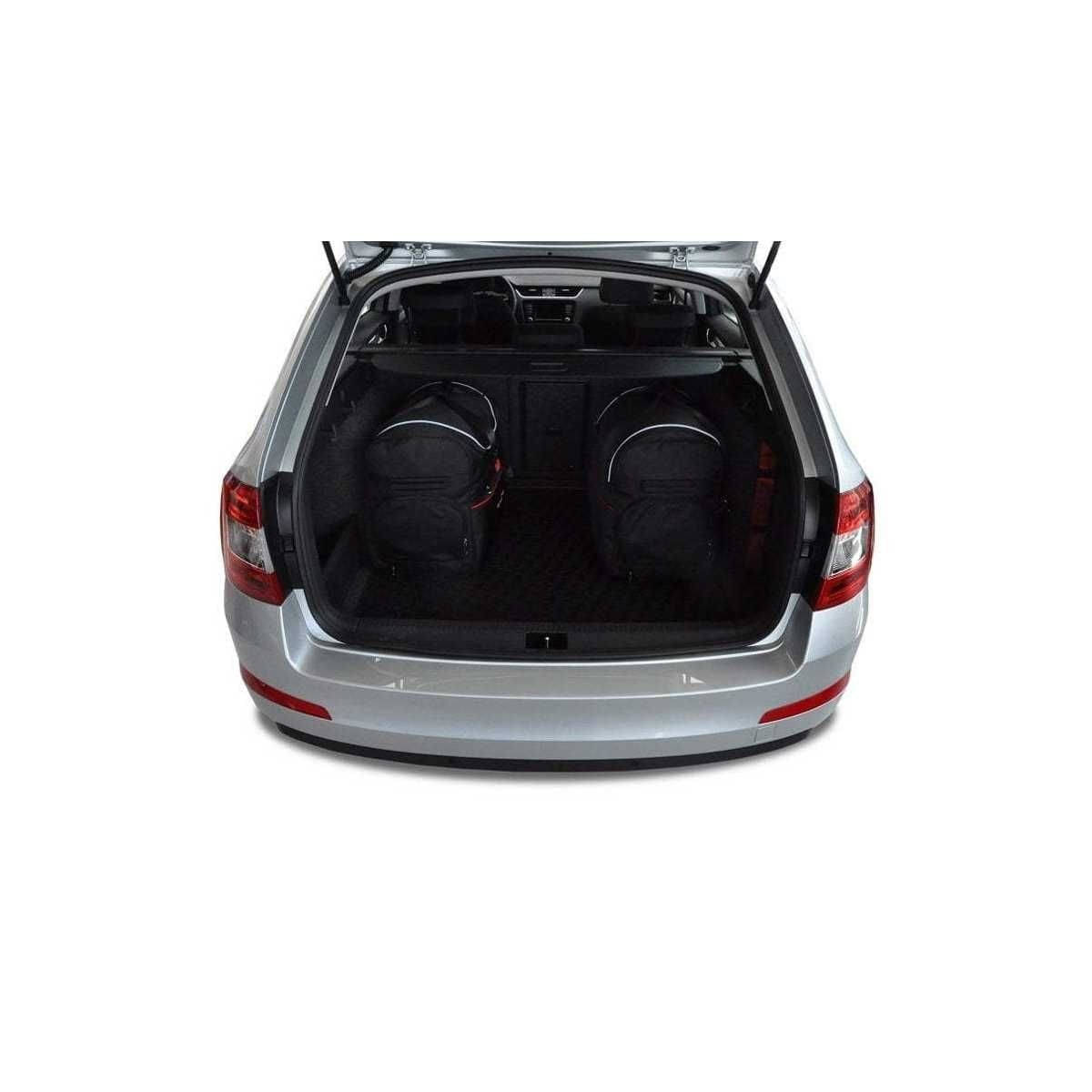 KJUST Kofferraum Taschen Set fuer SKODA OCTAVIA Kombi Bj. 2013-2020 5er-Set - 7037009