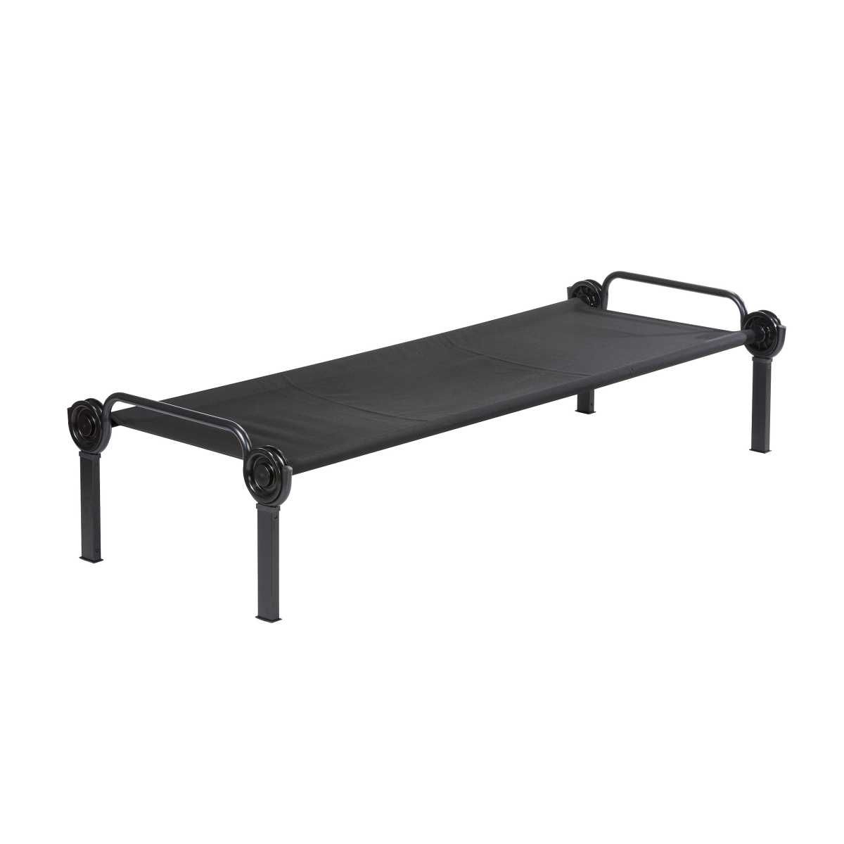 Disc-O-Bed ONE L - Einzelbett schwarz ohne Seitentasche - 30531