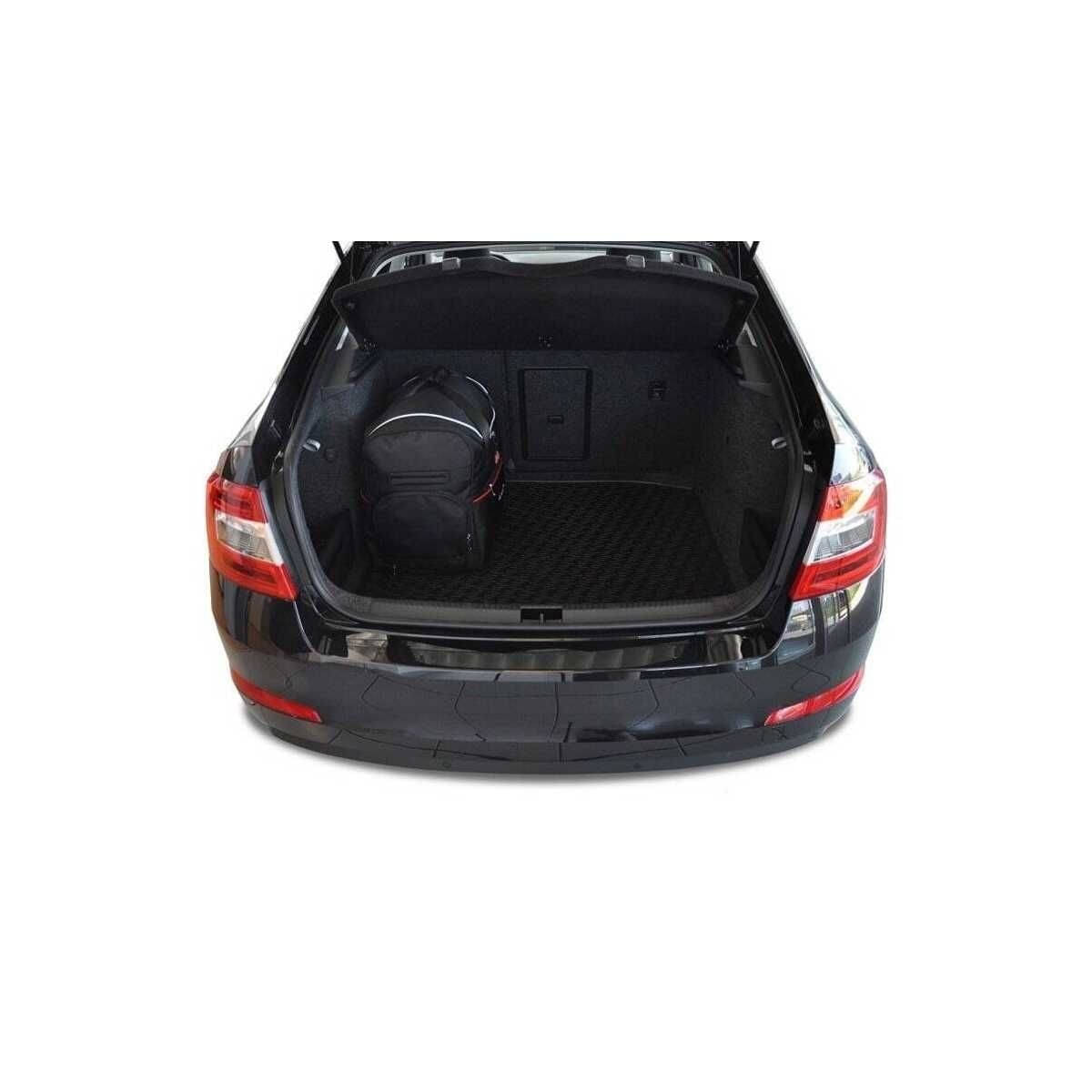 KJUST Kofferraum Taschen Set fuer SKODA OCTAVIA LIFTBACK Bj. 2013-2020 5er-Set - 7037008