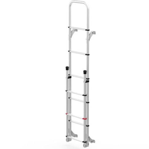 FIAMMA Deluxe DJ Leiter Aluminium eloxiert 02426-22-