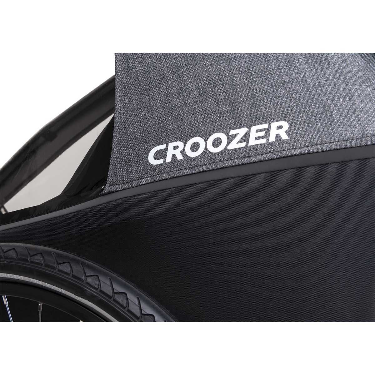 CROOZER Kinderfahrradanhaenger Kid Keeke 1 3in1-Set Mountain Gray - 121600923