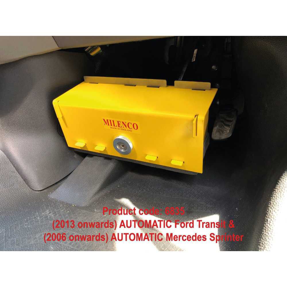 Milenco Diebstahlsicherung BC Lock fuer Ford Transit Mercedes Sprinter ab Baujahr 2014 Automatik 6835