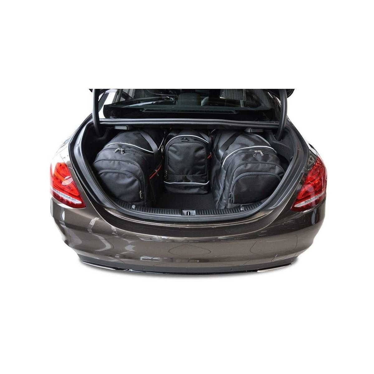 KJUST Kofferraum Taschen Set fuer MERCEDES-BENZ C Limousine Bj. 2013-2021 4er-Set - 7027012