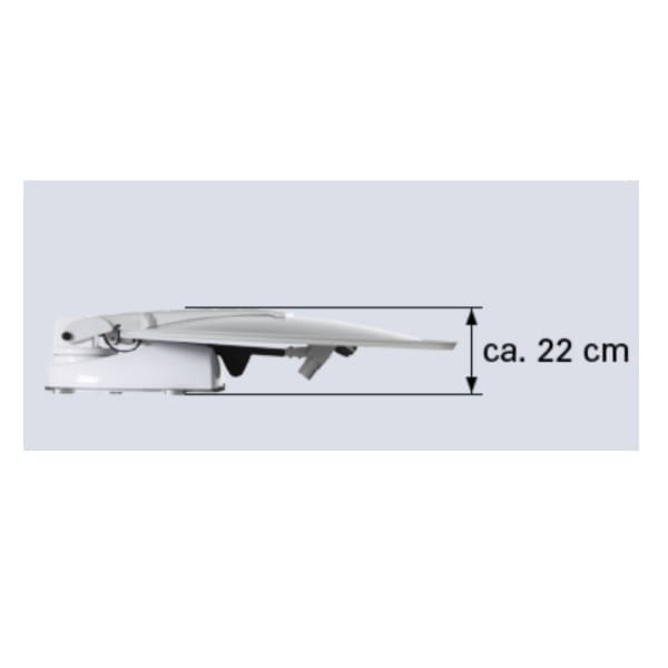 tHMEDIA Oyster 65 Vision SAT-Anlage Single SKEW - 1-004.5003