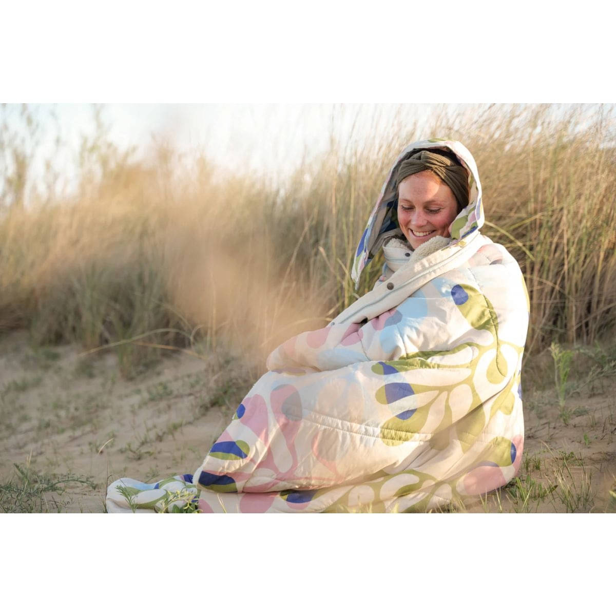 BENT Bentcho Schlafsack Decke Scandi Design Forrest Linches Druck - 50153