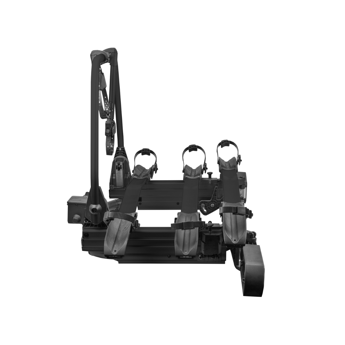 EUFAB SD260 Fahrradtraeger black fuer 3 Raeder Hecktueren 2-1 inkl. Erweiterung Version 2026 - 11655 11642