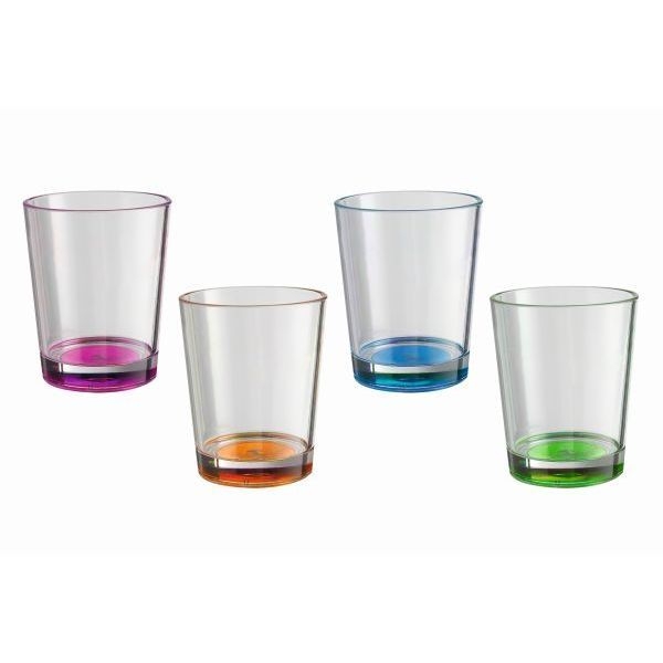 Multiglas BRUNNER Color Antislip 4er Set