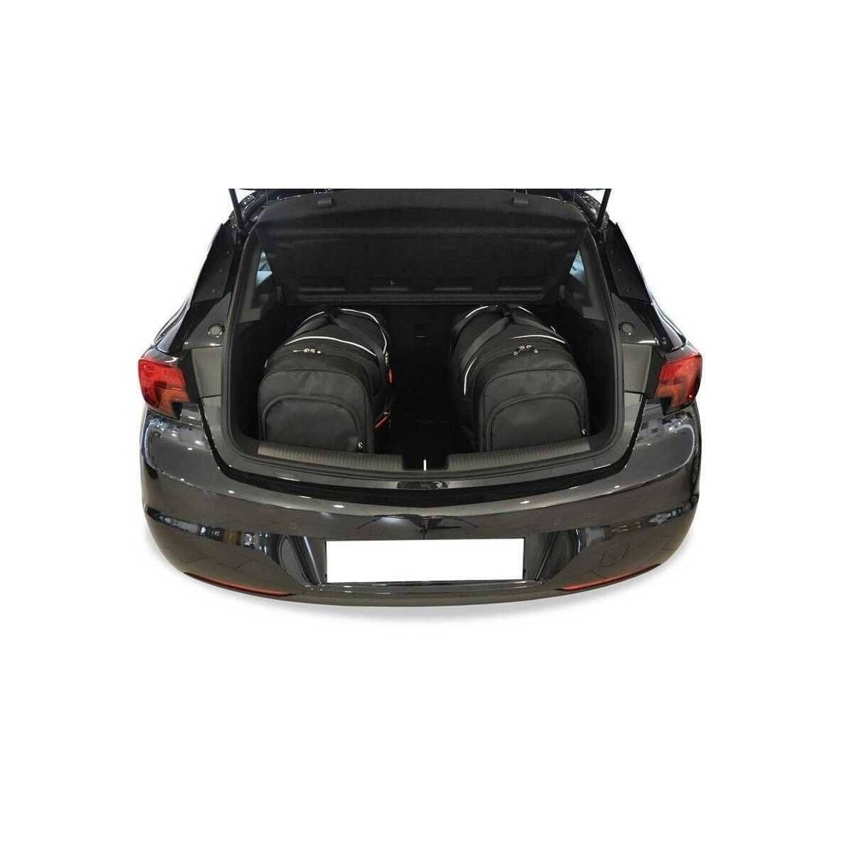 KJUST Kofferraum Taschen Set fuer OPEL ASTRA Schraegheck Bj. 2015-2021 4er-Set - 7031020