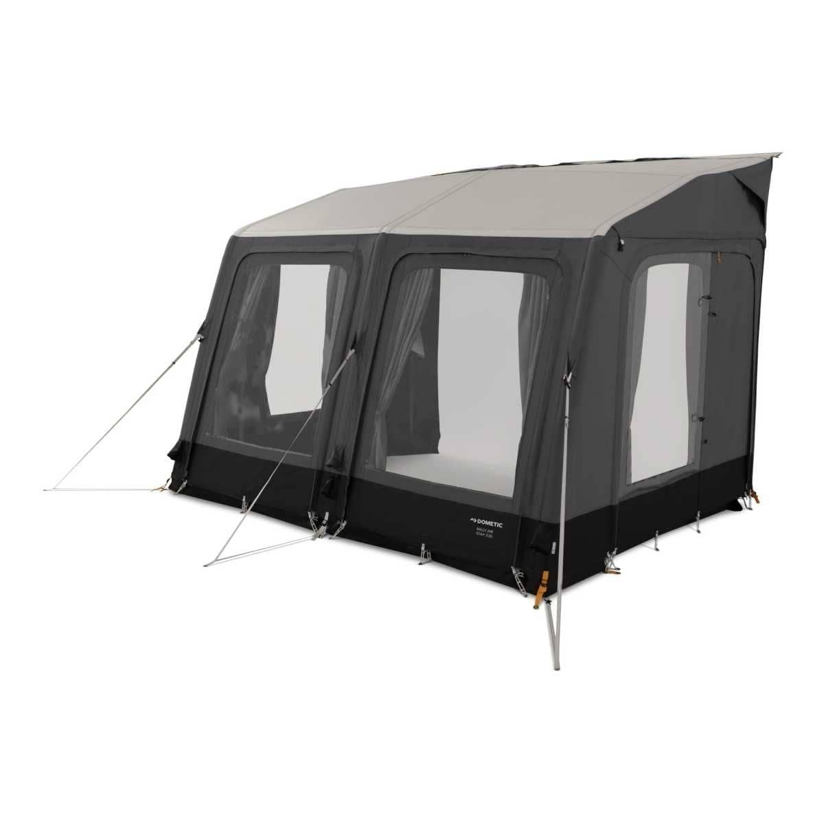 DOMETIC aufblasbares Vorzelt Rally AIR Stay 260S- 260x250 cm- Anbauhoehe 235-265 cm - CampingFactory-Starter-Edition