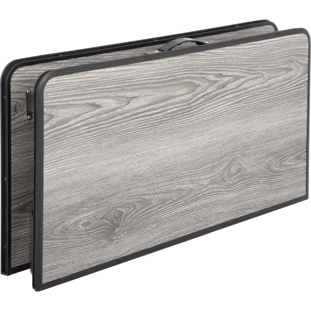 BRUNNER Campingtisch Elutop ComPack 80 wood Falttisch 80 x 80 cm - 0406057N