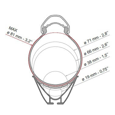 FIAMMA Carry Bike Mercedes V Klasse Vito Premium Fahrradtraeger fuer 4 Fahrraeder - 02096-14- 08831A01- 08831C01- 98656M566 98656M566