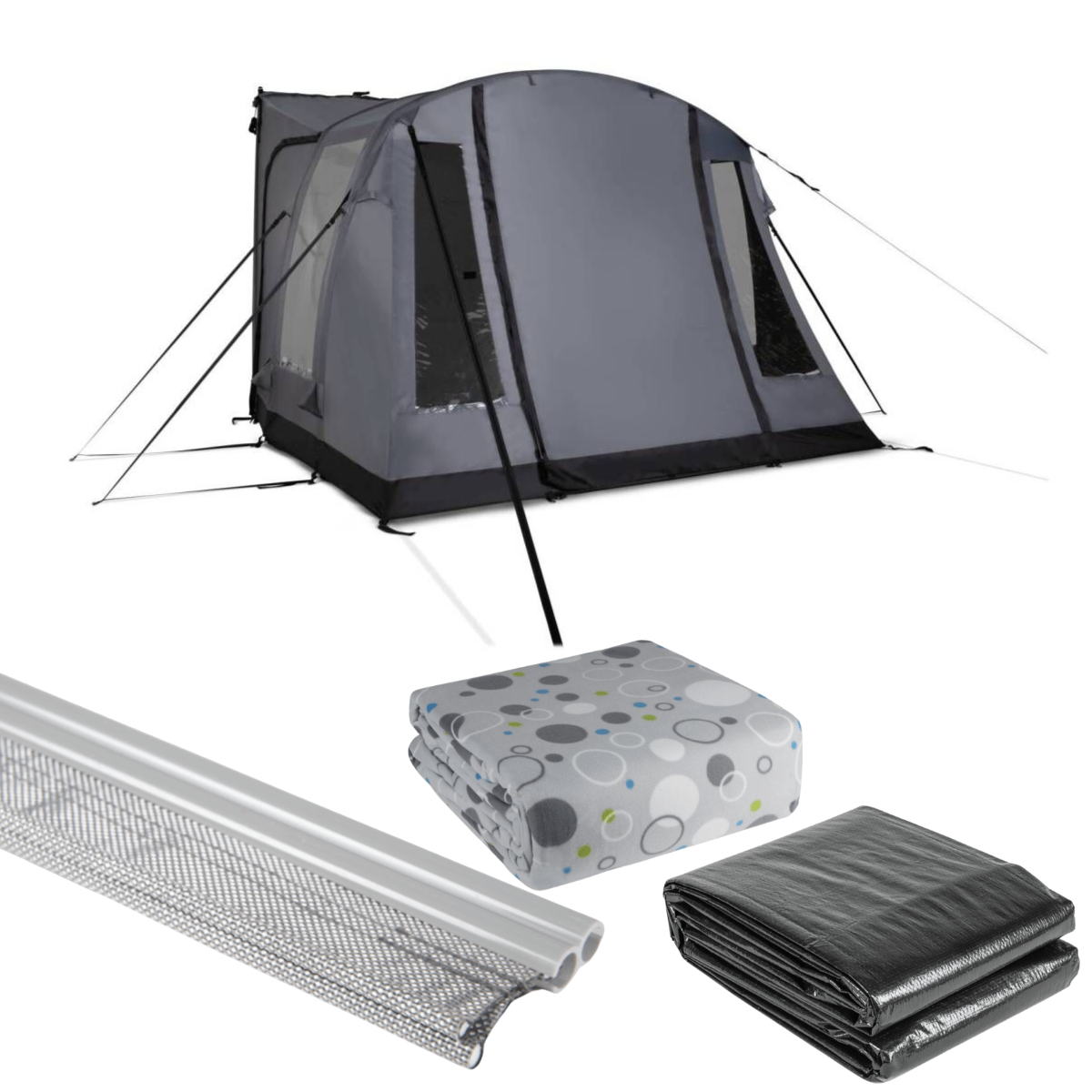 KAMPA aufblasbares Busvorzelt Waypoint Air Low - CampingFactory-Starter-Edition