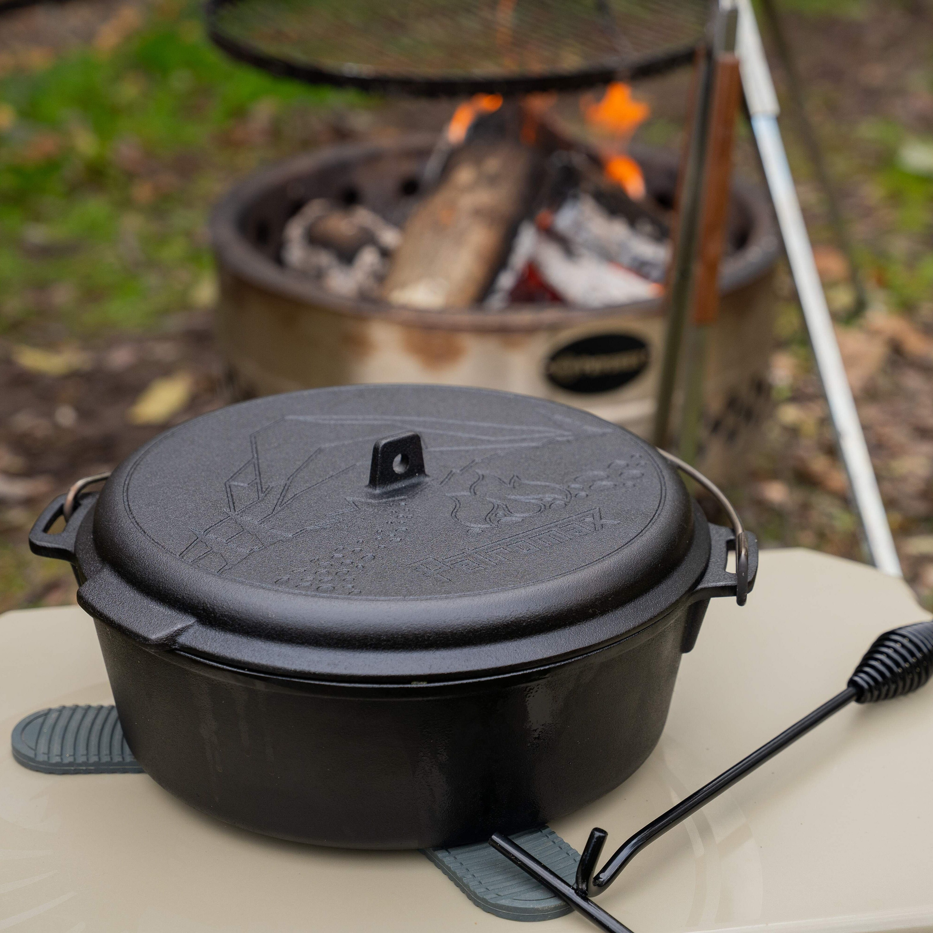 PETROMAX Feuertopf Dutch Oven FT6-T Essential planer Boden - FT6-T-ESSENTIAL