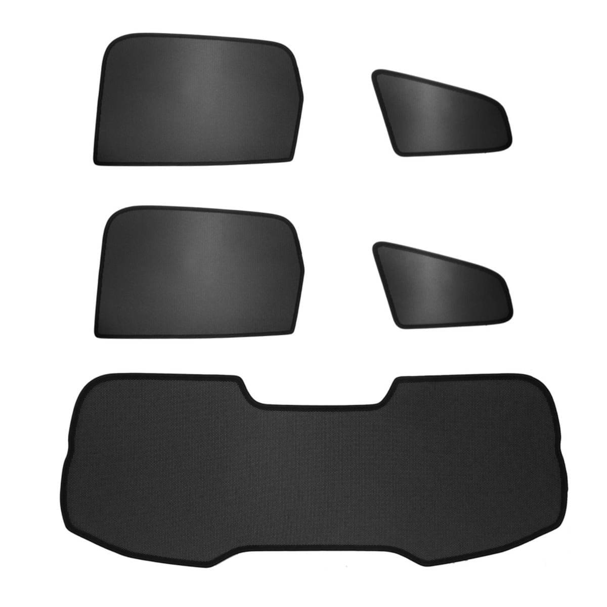 WINDESA SunClip Sonnenschutz - Sichtschutz Dacia Duster ab Bj. 2018 Set ABC - sun-10432abc