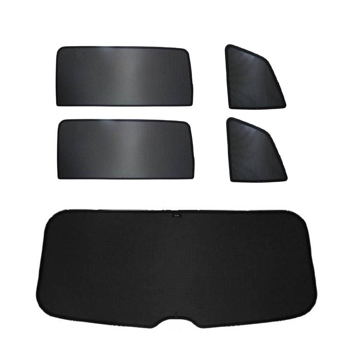 WINDESA SunClip Sonnenschutz - Sichtschutz VW Tiguan Allspace Bj. 2017-2024 Set ABC - sun-10406abc