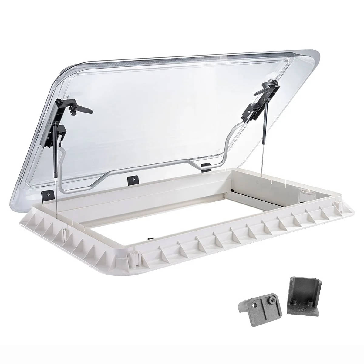 DOMETIC HEKI 2 de Luxe Dachfenster Dachhaube 960 x 655 mm Dachstaerke 32- 39 mm - 9104100240 9104100245