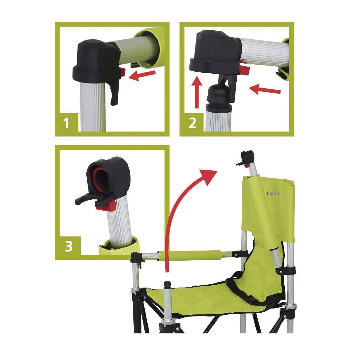 EuroTrail Kinderstuhl PETIT JR. Lime - ETCF0891-0017