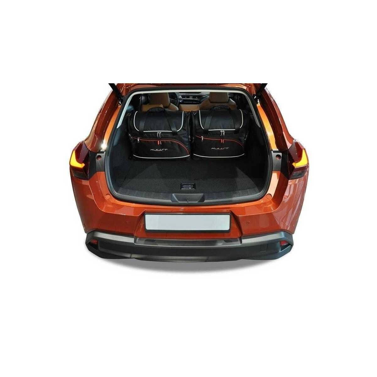KJUST Kofferraum Taschen Set fuer LEXUS UX HYBRID AWD ab Bj. 2018 4er-Set - 7025017