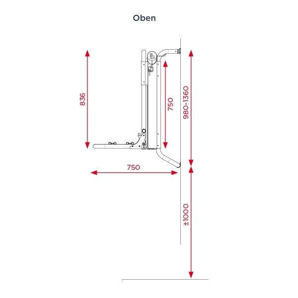 Fahrradtraeger BR-Systems Bike Lift