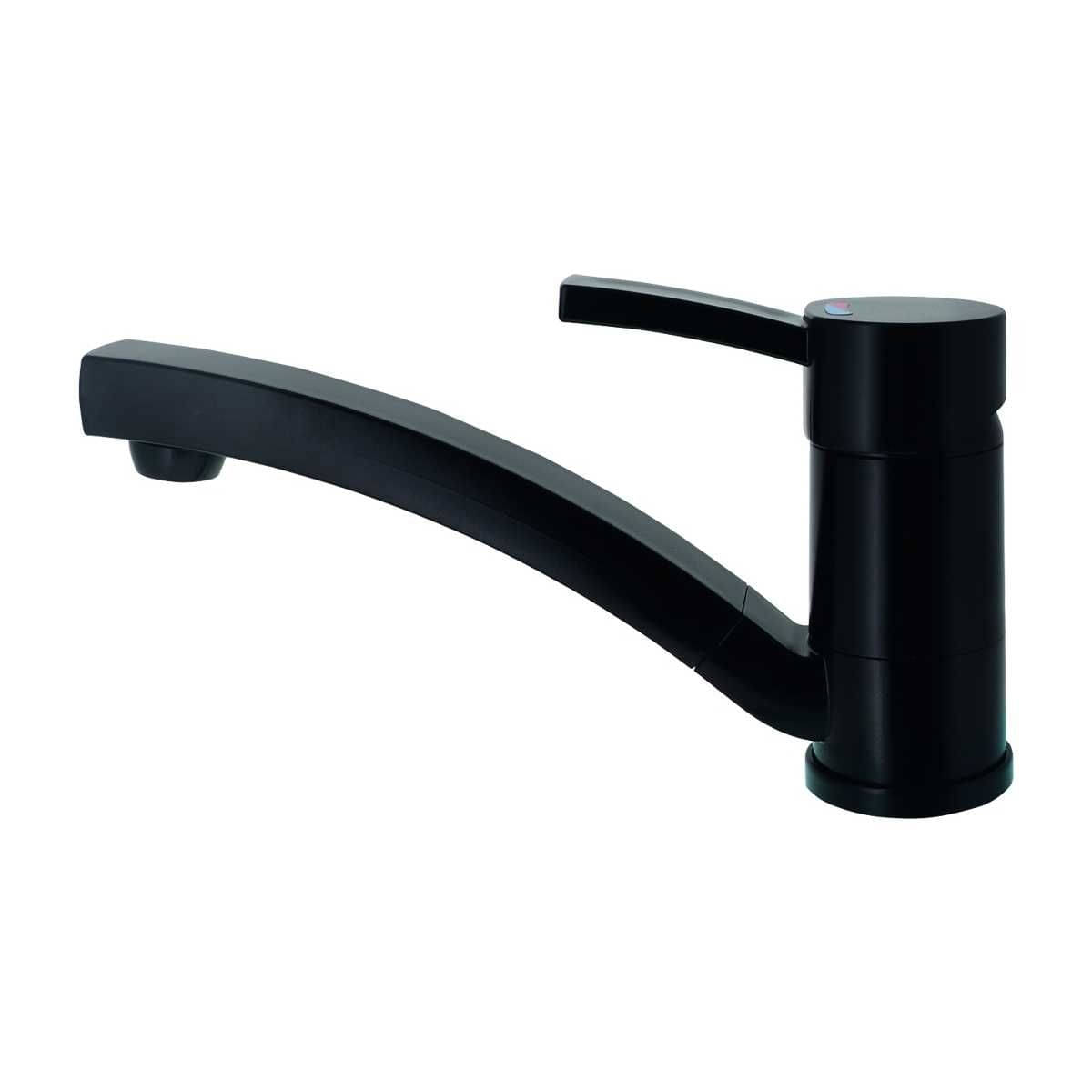 COMET Einhebelmischer CAPRI KOMPAKT Mattschwarz COMET Einhebelmischer CAPRI KOMPAKT Mattschwarz - S2659-95.21