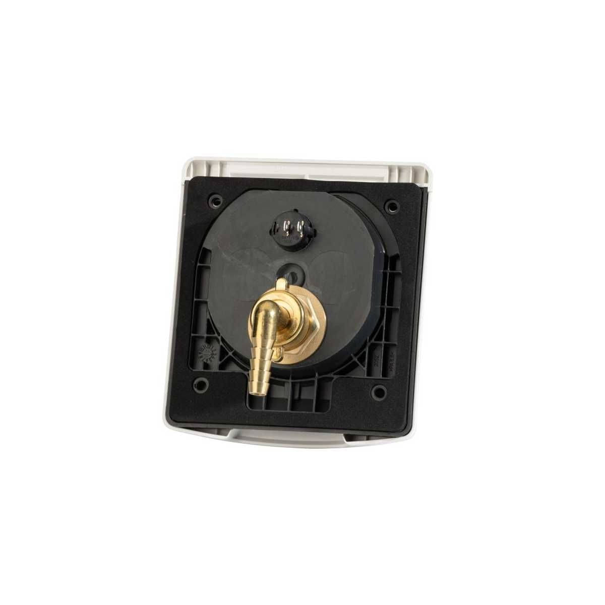 FAWO Wassersteckdose fuer Aussendurschen 10 mm Schlauchanschluss weiss - 01746T70099