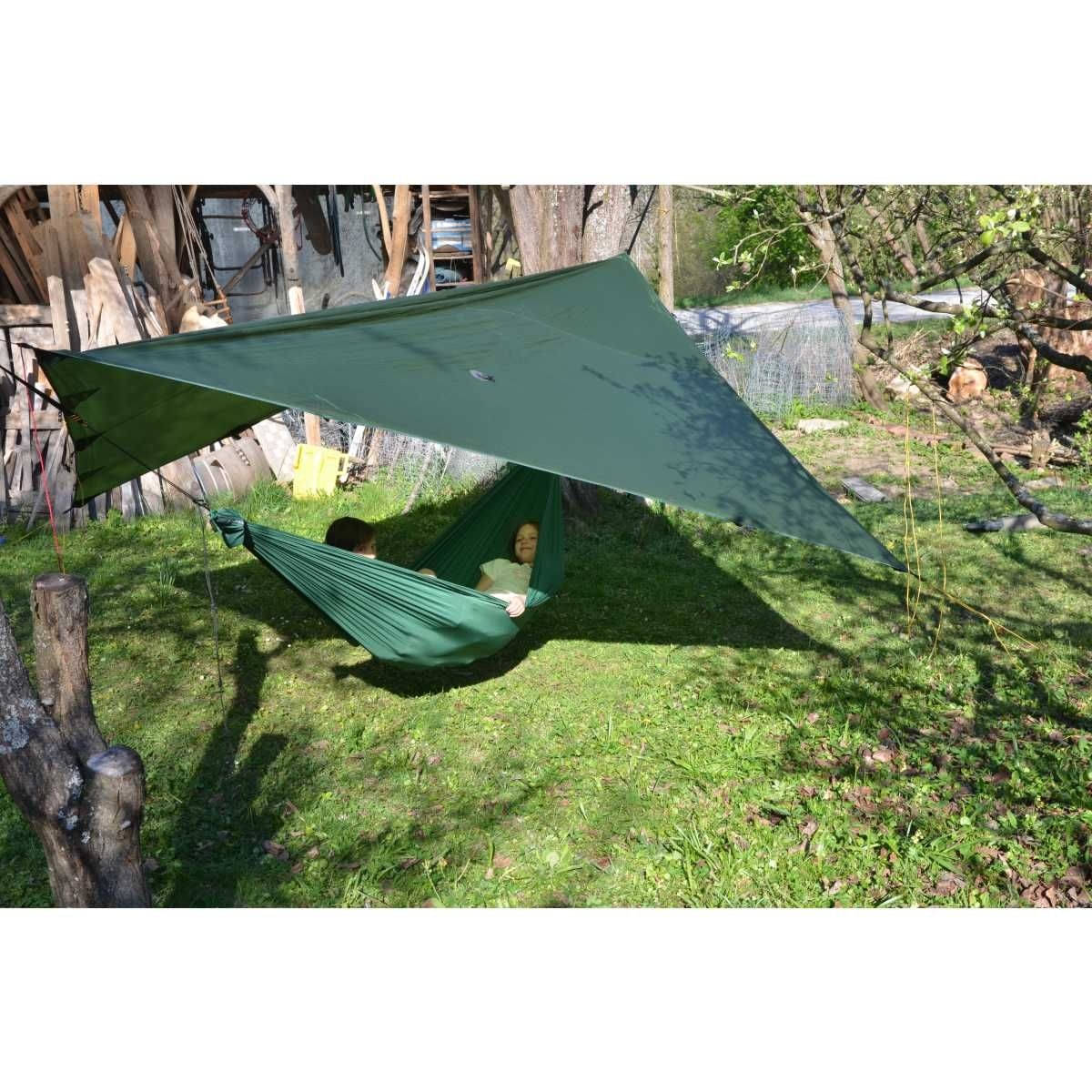 TICKET TO THE MOON Fullmoon Tarp All season Hammock Tarp Forest Green - TMFMTARP