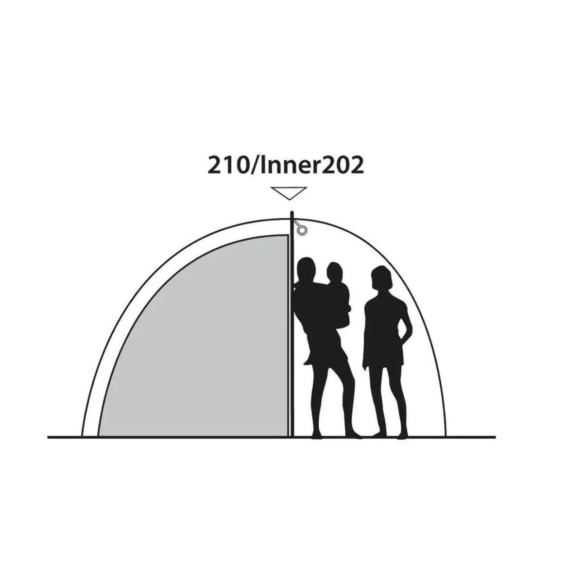 Outwell Campingzelt Arizona 3 - 111605