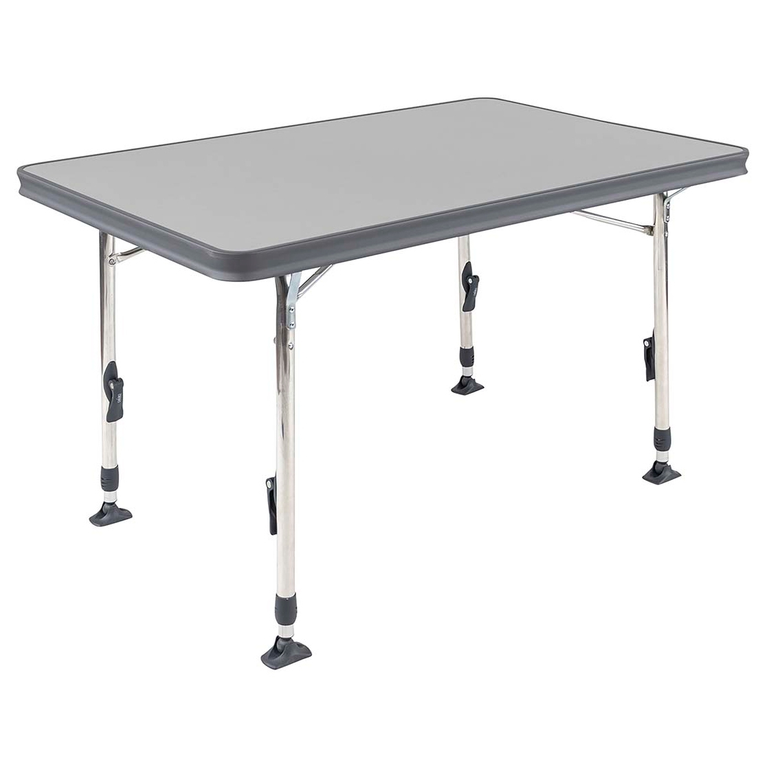 CRESPO Campingtisch AL-245 80x60 cm grau 1151325