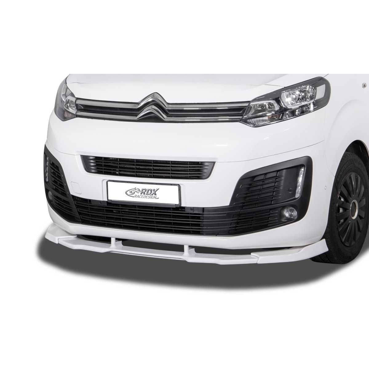 RDX Racedesign Frontspoiler Frontlippe VARIO-X CITROEN Jumpy-Spacetourer - PEUGEOT Expert-Traveller ab Bj. 2016 - RDFAVX30219