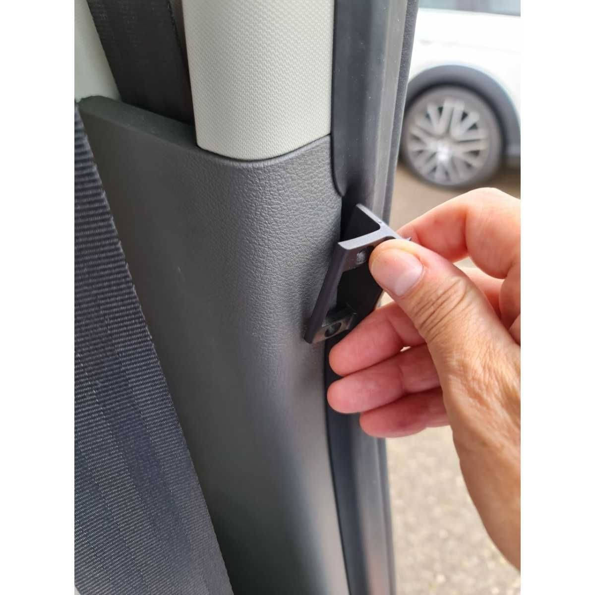 HEOSolution HEOSafe Tuersicherung Ford Transit ab Bj. 07-2014 Abschliessbar 2er-Set - 14656