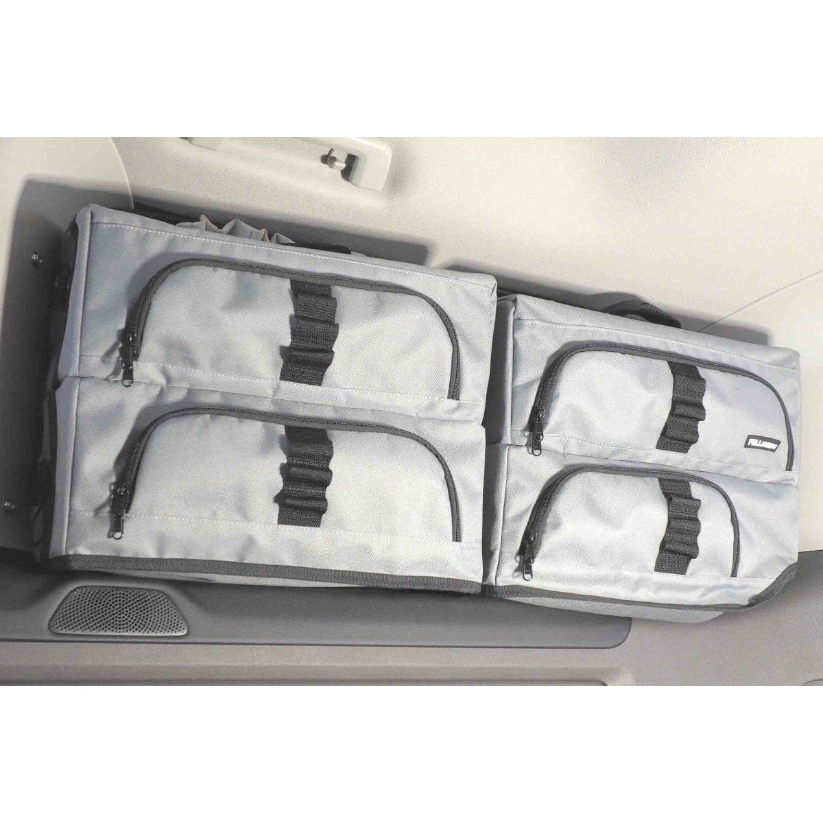 Fenstertaschen-Set FELLEISEN 2x Fenstertaschen fuer Ford Tourneo Custom L1 bis Bj. 2023- Fahrerseite- Hellgrau- ohne Thermomatte TST 0102 22-A