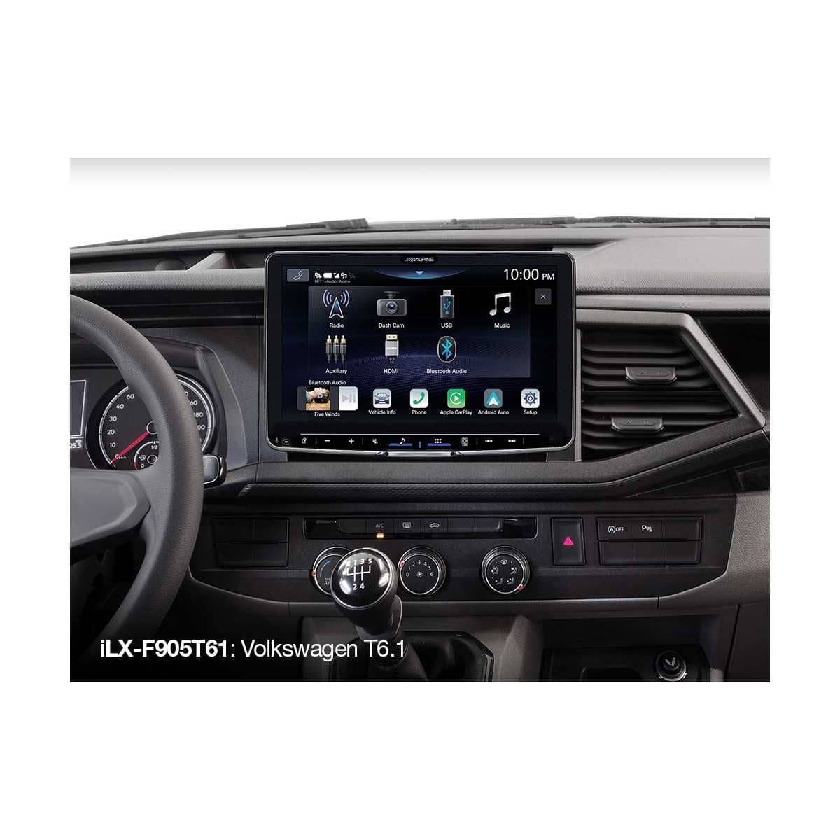 ALPINE HALO 9 Digital-Media-Station VW T6.1 iLX-F905T61-SET
